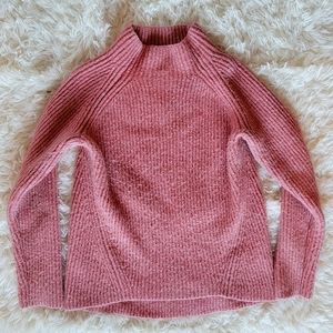 Ribbed Madewell Pink Sweater